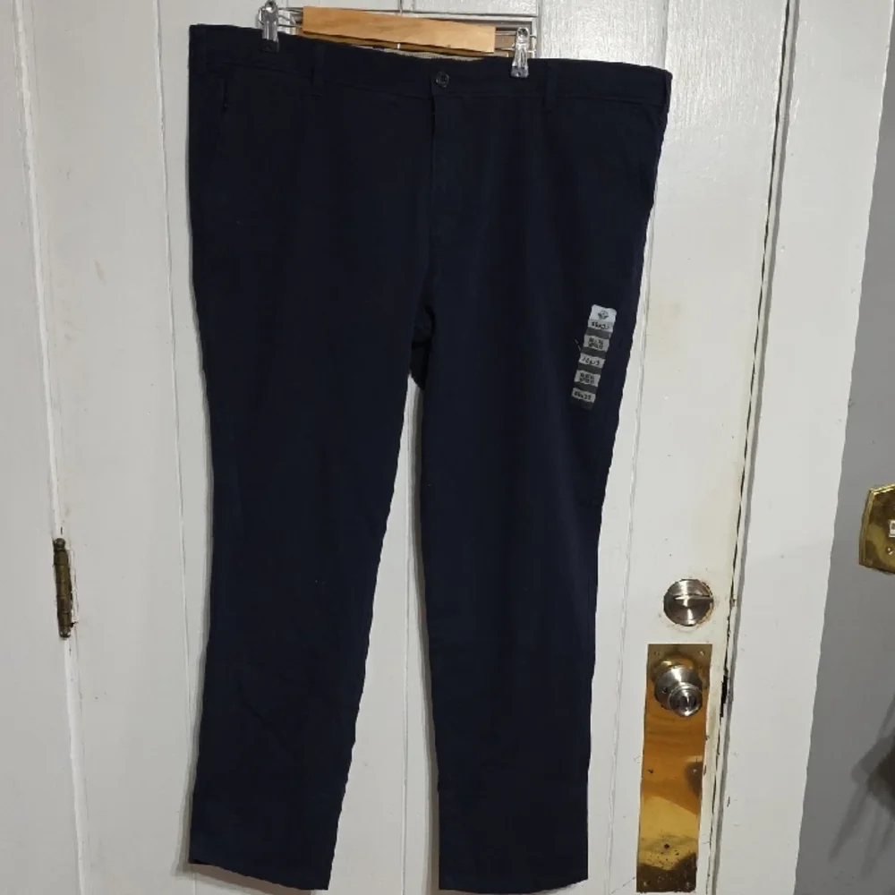 NWT Dockers Big &Tall Tapered Fit Ultimate Chino Men's‎ Pants Navy Casual 46x32